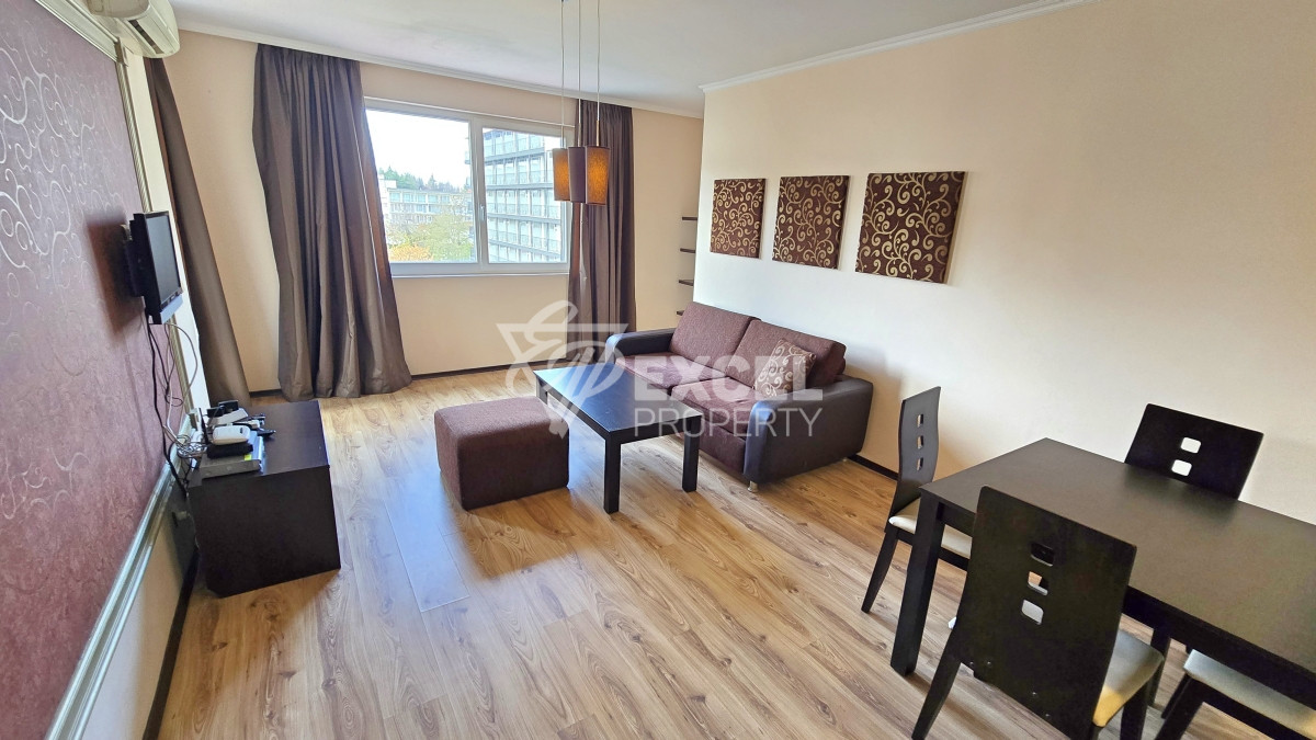 Двустаен апартамент на първа линия море в Слънчев Бряг – комплекс Дюн Резиденс