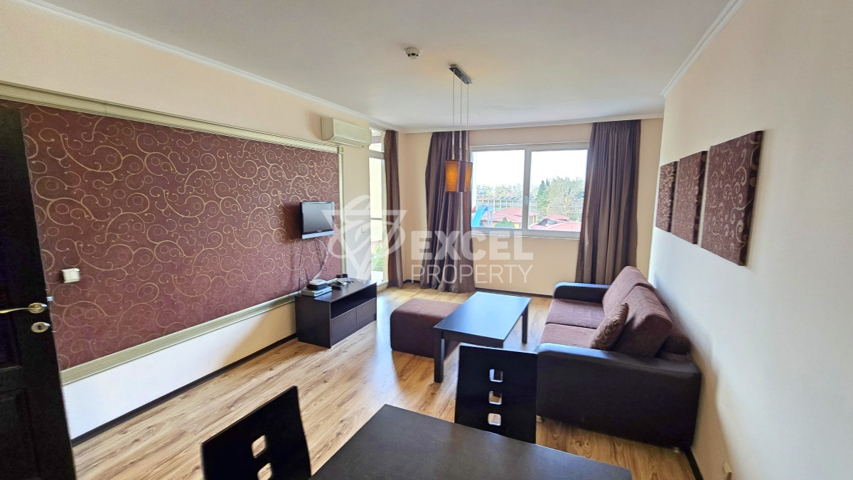 Двустаен апартамент на първа линия море в Слънчев Бряг – комплекс Дюн Резиденс