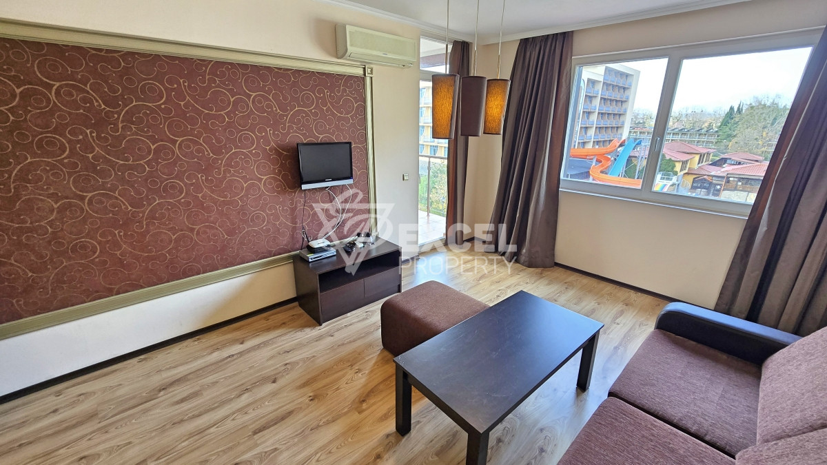 Двустаен апартамент на първа линия море в Слънчев Бряг – комплекс Дюн Резиденс