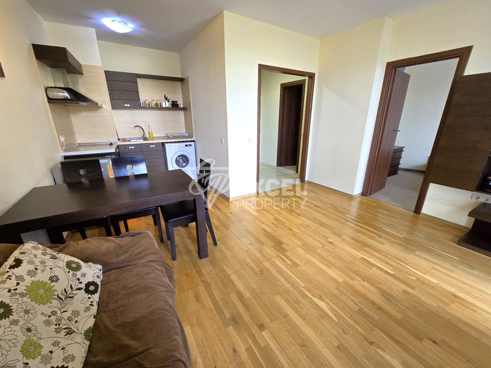 Двустаен апартамент на партерно ниво за продажба в комплекс All Seasons Club, Банско