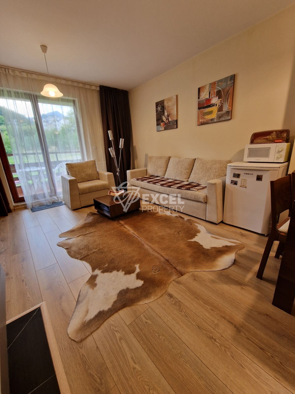 Южен двустаен апартамент за продажба в хотелската част на Green life, Банско