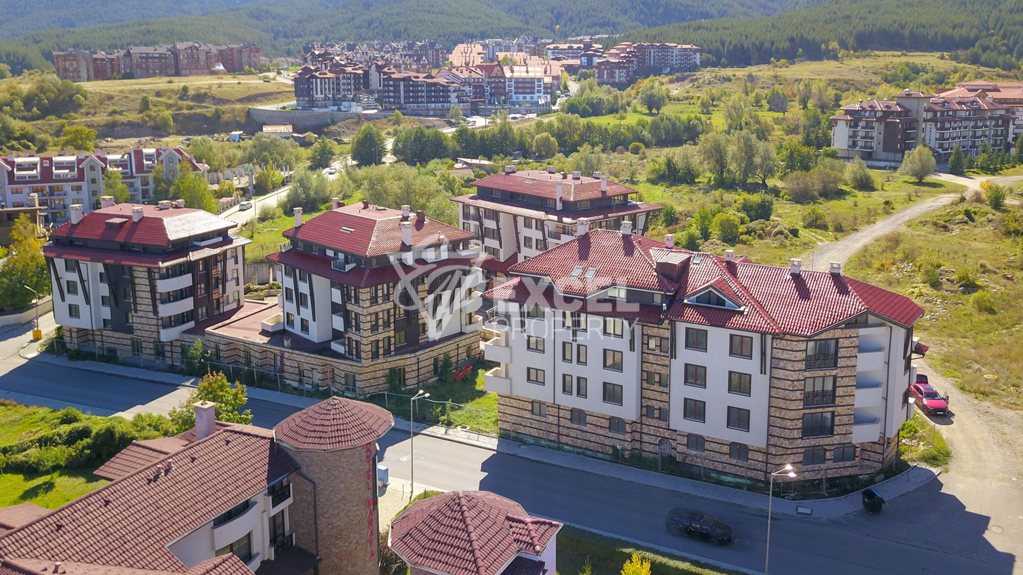 Комплекс "Mountain Homes" с отлична локация в Банско