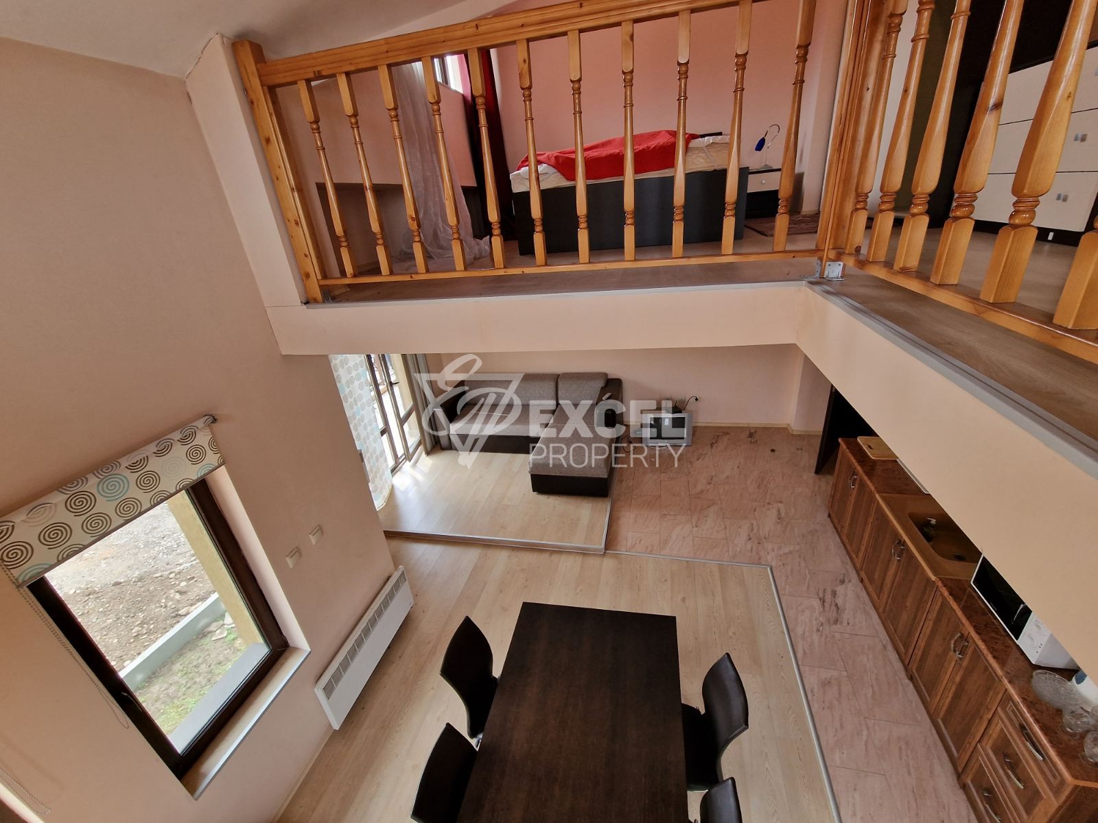 Двустаен апартамент тип мезонет за продажба в Банско, на 300м от Гондолата