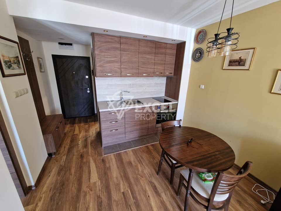 Двустаен апартамент с климатик и ниска такса поддръжка за продажба в Банско