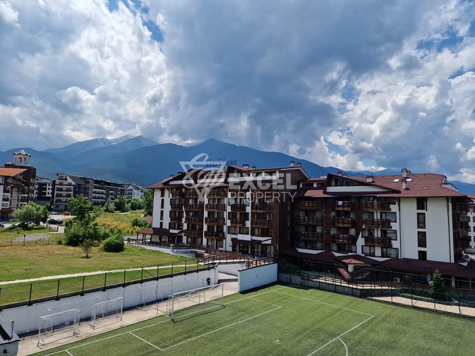 Двустаен апартамент с прекрасна планинска гледка в Банско до Хотел Belvedere, 200 метра от ски лифта
