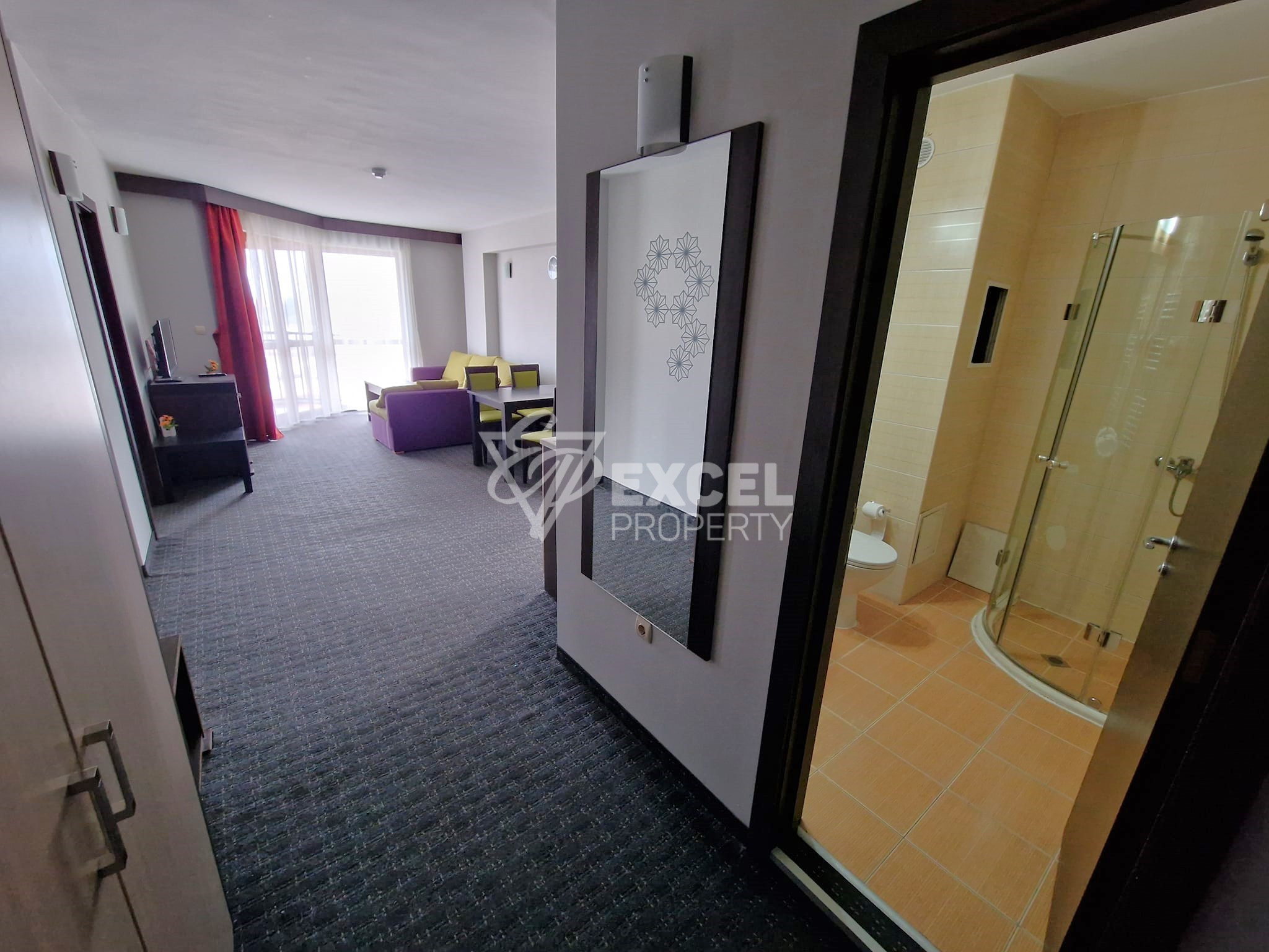 Тристаен апартамент на 200 метра от ски лифта за продажба в MPM Guinness hotel, Банско