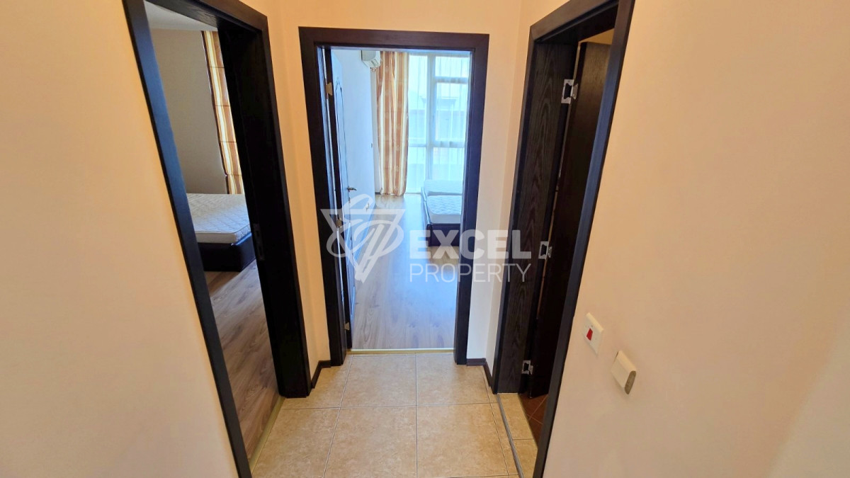 Тристаен апартамент на първа линия в Слънчев бряг – до дюните и морето