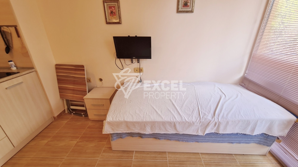 Обзаведено студио в Свети Влас в комплекс Парадайс Дриимс.