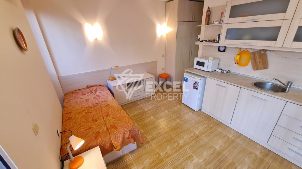 Обзаведено студио в Свети Влас в комплекс Парадайс Дриимс.